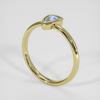 0.44 Ct. Bi Color Sapphire Ring, 14K Yellow Gold 2