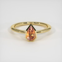 1.75 Ct. Sapphire Ring, 18K Yellow Gold 1
