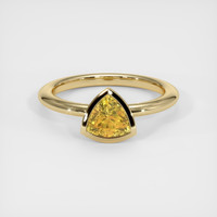 1.84 Ct. Sapphire Ring, 18K Yellow Gold 1