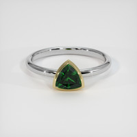 0.82 Ct. Gemstone Ring, 14K Yellow & White 1