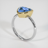 2.27 Ct. Gemstone Ring, 14K Yellow & White 2