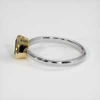 0.82 Ct. Gemstone Ring, 18K Yellow & White 4