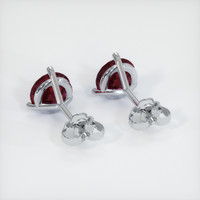 <span>2.06</span>&nbsp;<span class="tooltip-light">Ct.Tw.<span class="tooltiptext">Total Carat Weight</span></span> Ruby Earrings, Platinum 950 4