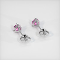 <span>0.61</span>&nbsp;<span class="tooltip-light">Ct.Tw.<span class="tooltiptext">Total Carat Weight</span></span> Sapphire Earrings, Platinum 950 4