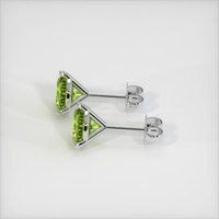 1.92 Ct.Tw. Gemstone Earrings, Platinum 950 3