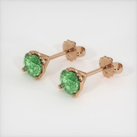 <span>1.76</span>&nbsp;<span class="tooltip-light">Ct.Tw.<span class="tooltiptext">Total Carat Weight</span></span> Gemstone Earrings, 14K Rose Gold 2