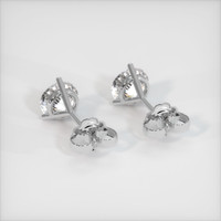 <span>1.96</span>&nbsp;<span class="tooltip-light">Ct.Tw.<span class="tooltiptext">Total Carat Weight</span></span> Sapphire Earrings, 14K White Gold 4