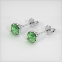 <span>1.76</span>&nbsp;<span class="tooltip-light">Ct.Tw.<span class="tooltiptext">Total Carat Weight</span></span> Gemstone Earrings, 14K White Gold 2