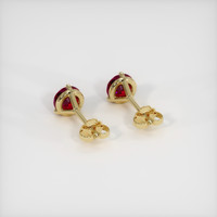 Ruby Earrings 1.10 Ct.Tw.Total Carat Weight, 14K Yellow Gold Preview