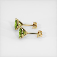 1.92 Ct.Tw. Gemstone Earrings, 14K Yellow Gold 3