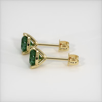 <span>1.79</span>&nbsp;<span class="tooltip-light">Ct.Tw.<span class="tooltiptext">Total Carat Weight</span></span> Sapphire Earrings, 18K Yellow Gold 3