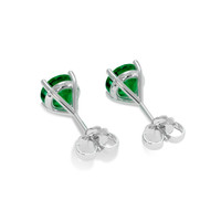 1.88 Ct.Tw. Emerald Earrings, Platinum 950 4