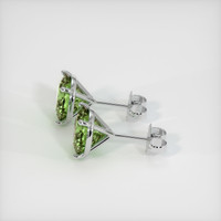 <span>5.53</span>&nbsp;<span class="tooltip-light">Ct.Tw.<span class="tooltiptext">Total Carat Weight</span></span> Gemstone Earrings, Platinum 950 3