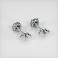 <span>1.47</span>&nbsp;<span class="tooltip-light">Ct.Tw.<span class="tooltiptext">Total Carat Weight</span></span> Sapphire Earrings, Platinum 950 4