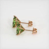 5.53 Ct.Tw. Gemstone Earrings, 14K Rose Gold 3