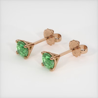 <span>1.76</span>&nbsp;<span class="tooltip-light">Ct.Tw.<span class="tooltiptext">Total Carat Weight</span></span> Gemstone Earrings, 14K Rose Gold 2