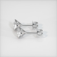 <span>1.86</span>&nbsp;<span class="tooltip-light">Ct.Tw.<span class="tooltiptext">Total Carat Weight</span></span> Sapphire Earrings, 18K White Gold 3