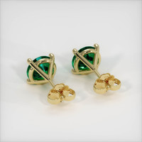 Emerald Earrings 2.62 Ct.Tw.Total Carat Weight, 18K Yellow Gold Preview