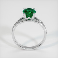 1.38 Ct. Emerald Ring, Platinum 950 3