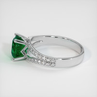 1.38 Ct. Emerald Ring, Platinum 950 4