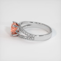 1.35 Ct. Sapphire Ring, 14K White Gold 4