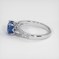 1.20 Ct. Sapphire Ring, 18K White Gold 4