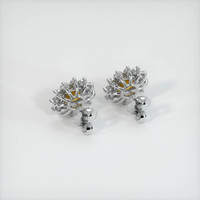 <span>1.59</span>&nbsp;<span class="tooltip-light">Ct.Tw.<span class="tooltiptext">Total Carat Weight</span></span> Sapphire Earrings, 14K White Gold 4