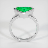 2.32 Ct. Emerald Ring, Platinum 950 3