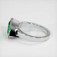 2.32 Ct. Emerald   Ring, Platinum 950 4