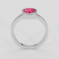 1.56 Ct. Pink Spinel Ring, Platinum 950 3