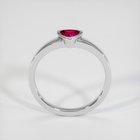 0.51 Ct. Ruby Ring, Platinum 950 3