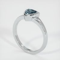 1.24 Ct. Sapphire Ring, Platinum 950 2