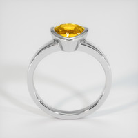 1.56 Ct. Yellow Sapphire Ring, Platinum 950 3