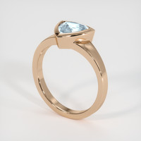 1.23 Ct. Gemstone Ring, 14K Rose Gold 2