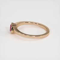 0.50 Ct. Ruby Ring, 14K Rose Gold 4