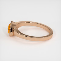 0.79 Ct. Sapphire Ring, 14K Rose Gold 4