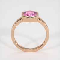 1.64 Ct. Sapphire Ring, 18K Rose Gold 3