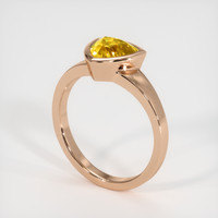 1.56 Ct. Sapphire Ring, 18K Rose Gold 2