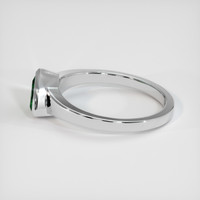 0.82 Ct. Gemstone Ring, 14K White Gold 4