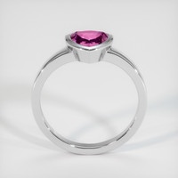 1.09 Ct. Sapphire Ring, 14K White Gold 3
