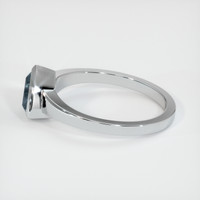 1.24 Ct. Sapphire Ring, 14K White Gold 4