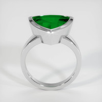 4.29 Ct. Emerald Ring, 18K White Gold 3