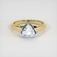 1.23 Ct. Gemstone Ring, 14K White & Yellow 1