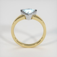1.23 Ct. Gemstone Ring, 14K White & Yellow 3