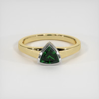 0.82 Ct. Gemstone Ring, 14K White & Yellow 1