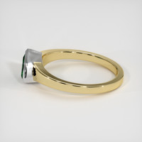 0.82 Ct. Gemstone Ring, 14K White & Yellow 4