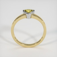 0.48 Ct. Gemstone Ring, 18K White & Yellow 3
