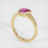 1.09 Ct. Sapphire Ring, 14K Yellow Gold 2