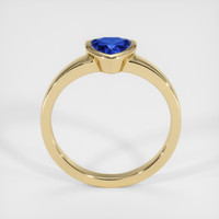 0.70 Ct. Sapphire Ring, 18K Yellow Gold 3