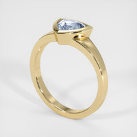0.77 Ct. Gemstone Ring, 18K Yellow Gold 2